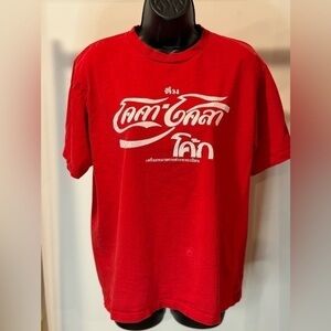 Vintage Coca-Cola “Drink coke” Thai TeeShirt Size NA